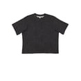 thumbnail image 1 of LAT B06838505 Women Boxy T-Shirt, Black Leopard - Large, 1 of 5