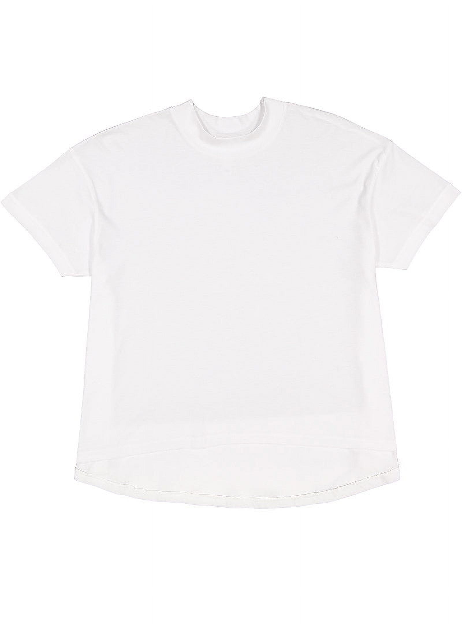 LAT B06938003 Women High Low T Shirt White Small Walmart