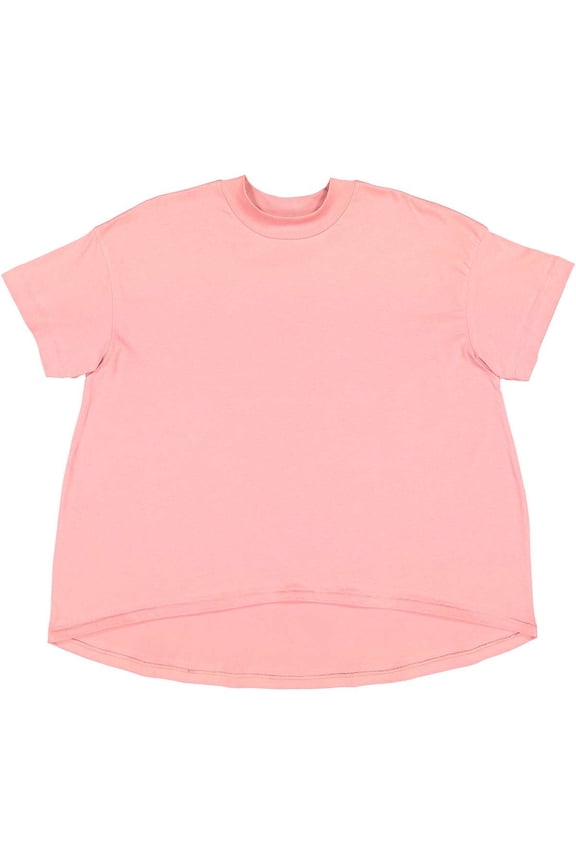 LAT B06938275 Women High-Low T-Shirt, Mauvelous - Large