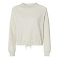 thumbnail image 1 of LAT Women�'s Relaxed 3-End Boxy Fleece Crewneck Sweatshirt, 1 of 3
