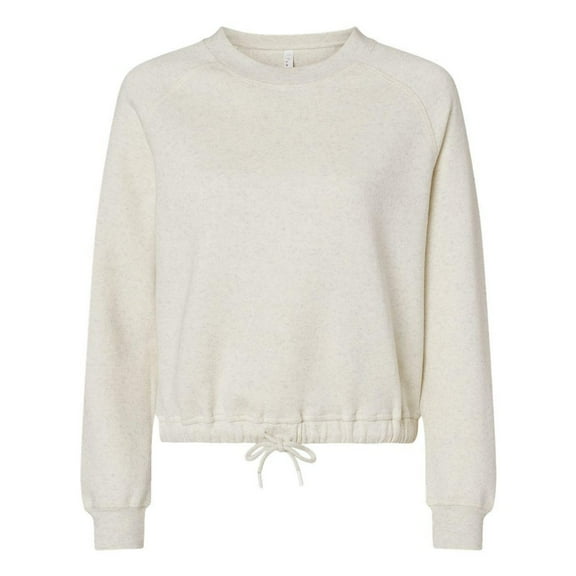 LAT Women�'s Relaxed 3-End Boxy Fleece Crewneck Sweatshirt