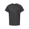 thumbnail image 1 of LAT B38038855 Youth Fine Jersey T-Shirt, Black Leopard - Large, 1 of 2
