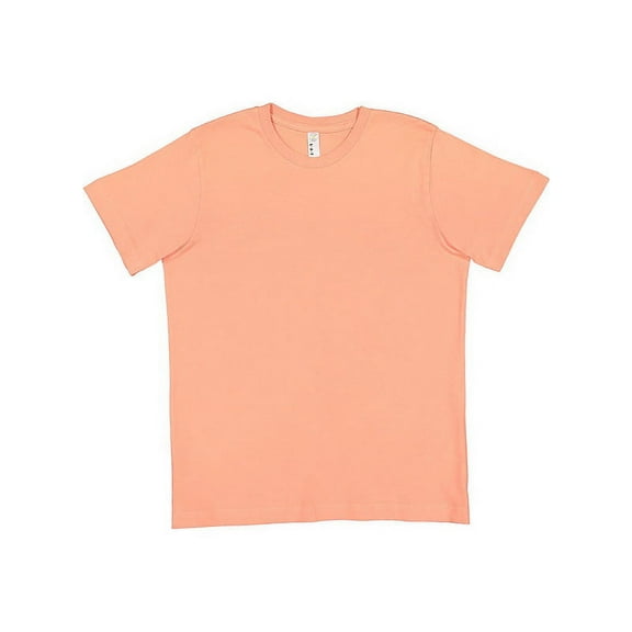 LAT B38038866 Youth Fine Jersey T-Shirt, Sunset - Extra Large