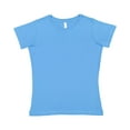 thumbnail image 1 of LAT B87238834 Women Fine Jersey T-Shirt, Tradewind - Medium, 1 of 1