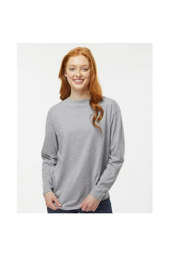 LAT B93638029 Women Fine Jersey Long Sleeve T-Shirt, Black Leopard - 2XL