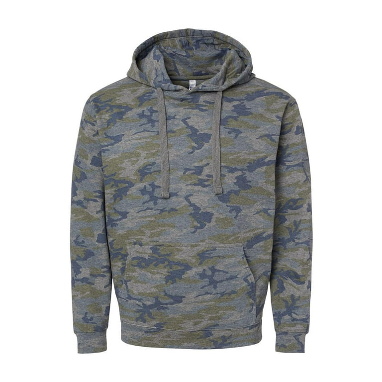 Vintage camo hoodie top
