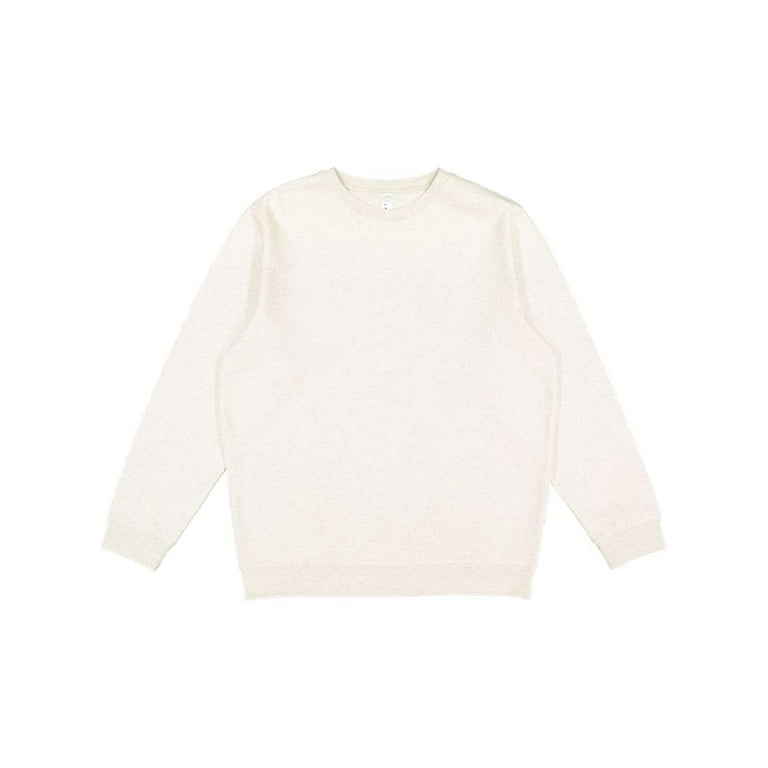 LAT - Elevated Fleece Crewneck Sweatshirt - 6925 - Natural Heather - Size:  XL 