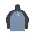 thumbnail image 1 of LAT Fine Jersey Hooded Long Sleeve Raglan T-Shirt, 1 of 3