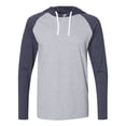 thumbnail image 1 of LAT Fine Jersey Hooded Long Sleeve Raglan T-Shirt, 1 of 3