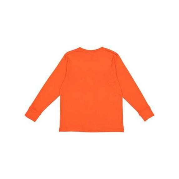 LAT Fine Jersey Long Sleeve T-Shirt (6201) Orange, XL
