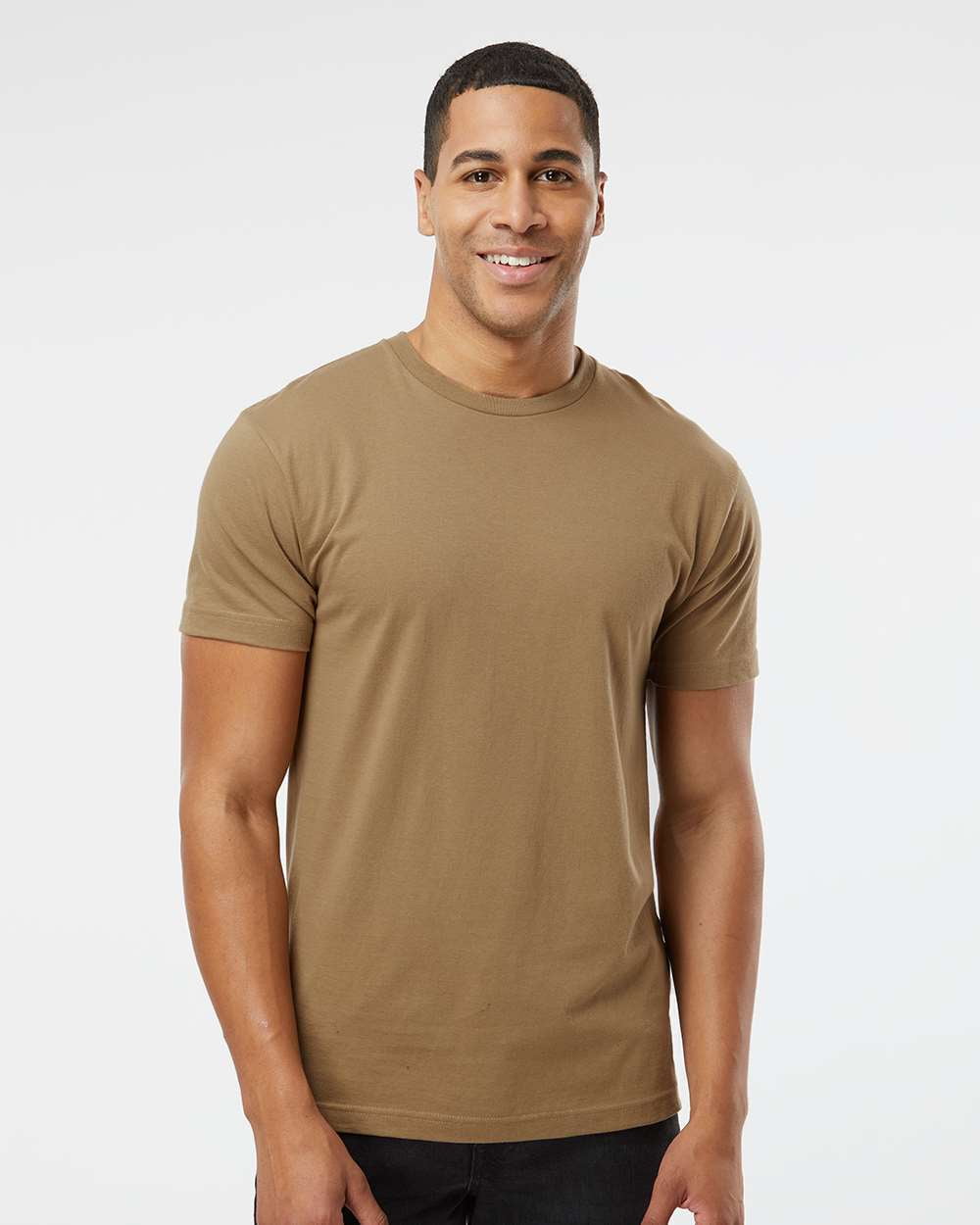LAT - Fine Jersey Tee - 6901 - Coyote Brown - Size: 3XL