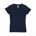 thumbnail image 1 of LAT Girl's Fine Jersey Longer Length T-Shirt, 1 of 5
