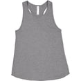 thumbnail image 1 of LAT Girls' Relaxed Racerback Tank - GRANITE HEATHER - XS, 1 of 4