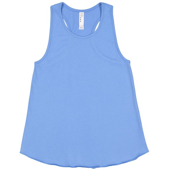 LAT Girls' Relaxed Racerback Tank - LA2621