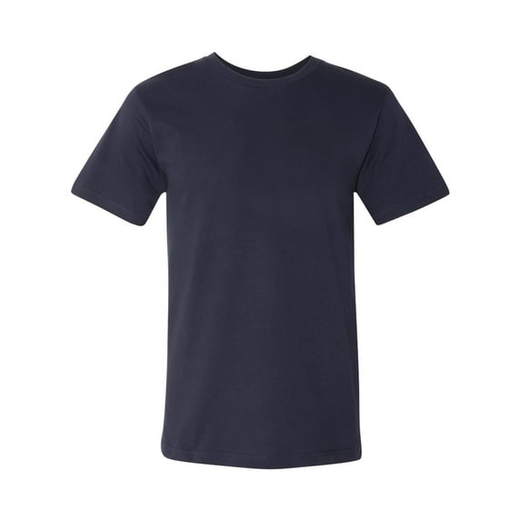LAT Heavyweight Combed Ringspun Cotton T-Shirt (6980) Navy, L