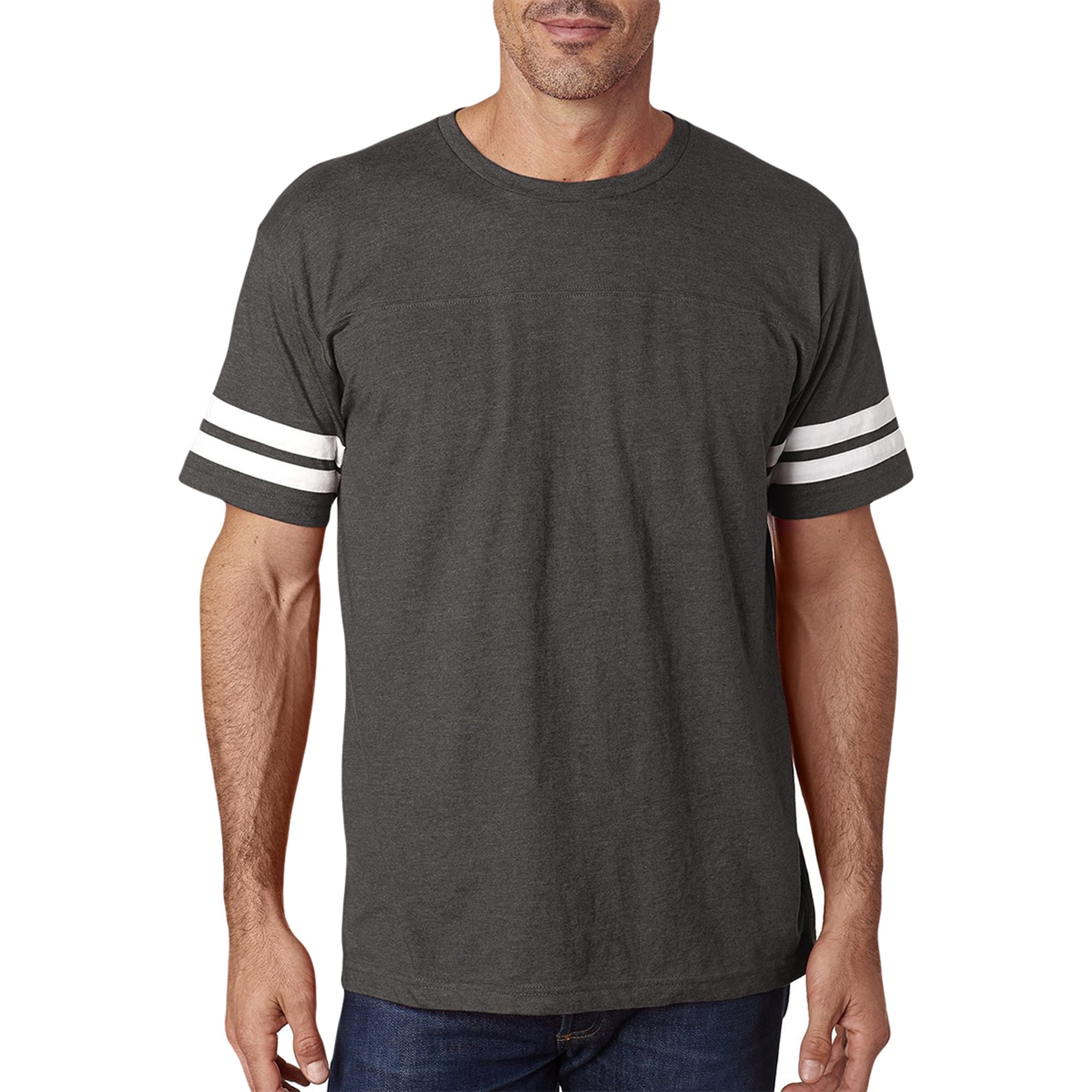 LAT La 6937 Men Football Tee - Walmart.com