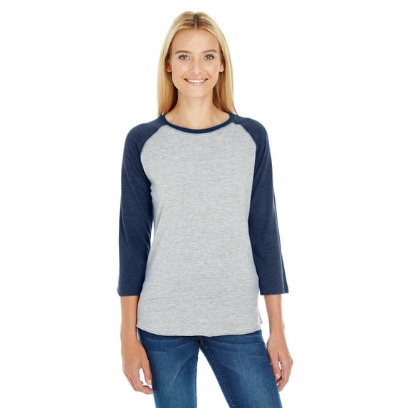 LAT Ladies' Baseball Fine Jersey T-Shirt - LA3530