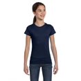 thumbnail image 1 of LAT Ladies Cotton Longer Length Crewneck T Shirt, Style 2616, 1 of 1