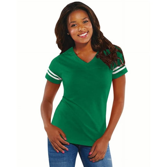 LAT Ladies' Football Fine Jersey T-Shirt - 3537