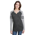 thumbnail image 1 of LAT Ladies' Gameday Mash-Up Long Sleeve Fine Jersey T-Shirt, 1 of 1