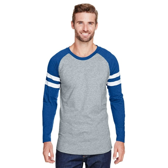 LAT Men's Gameday Mash-Up Long-Sleeve Fine Jersey T-Shirt - 6934