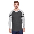 thumbnail image 1 of LAT Men's Gameday Mash-Up Long-Sleeve Fine Jersey T-Shirt - 6934, 1 of 4