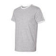 thumbnail image 1 of LAT Men's Retro Ringer T-Shirt - HEATHER/ WHITE - XL, 1 of 3