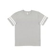 thumbnail image 1 of LAT Mens Adult Football Tee, VN HTHR/BD WHT, XXX-Large, 1 of 5