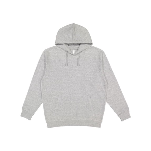 LAT Mens Elevated Basic Hoodie, L, Heather
