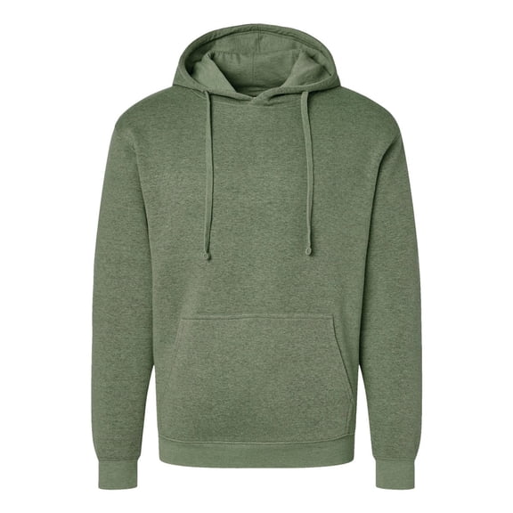 LAT Mens Elevated Basic Hoodie, M, Bamboo_Blackout