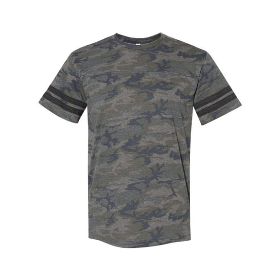 LAT Mens Fine Jersey Crew Neck Short Sleeve Football Tee