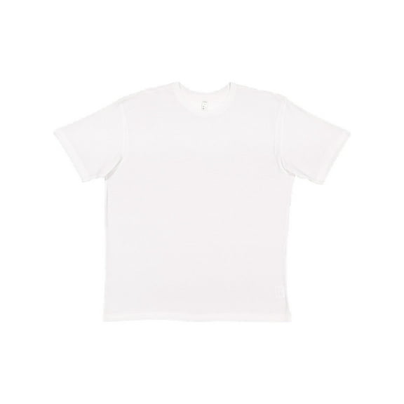 LAT Mens Fine Jersey Short Sleeve Tee (6901), Blended White, 4X