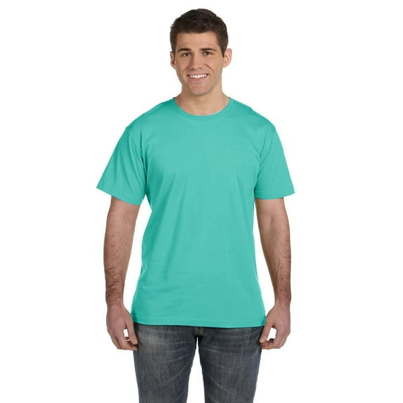 LAT Mens Fine Jersey Short Sleeve Tee (6901) Caribbean, 4X