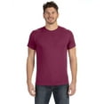 thumbnail image 1 of LAT Mens Fine Jersey Short Sleeve Tee (6901), Vintage Burgundy, 4X, 1 of 5