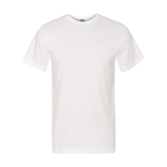 LAT Mens Fine Jersey Short Sleeve Tee (6901), White, 4X