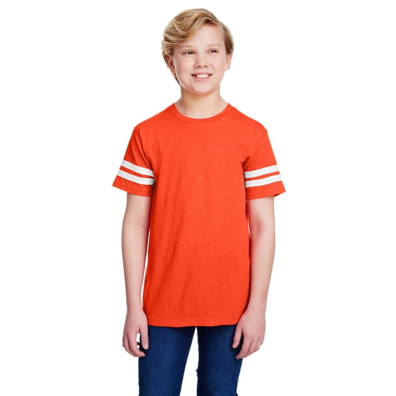 LAT New NIB Youth Football Fine Jersey Tee