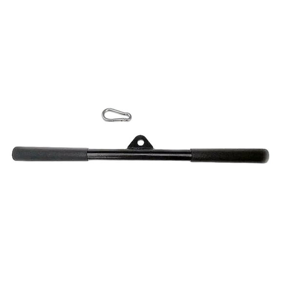 LAT Pull Down Bar Attachment, Exercise Machine Weight Lifting LAT Bar Tricep Press Down Straight Bar for Shoulder Biceps Back Muscle, Weight Machine