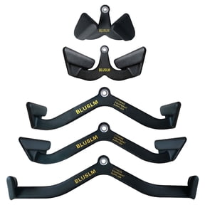 LAT Pull Down Bar for Cable Machine, LAT Pulldown Attachments T Bar V Bar Cable Attachment, Back Tricep Bar Strength Training Handle