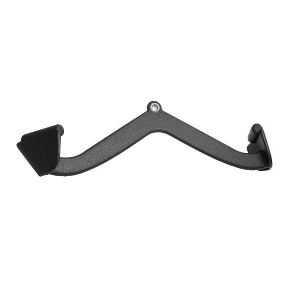LAT Pulldown Attachment, Cable V-Bar & Tricep Bar, Rubber Coated Grip, for Back/Bicep/Rowing, Home Gym
