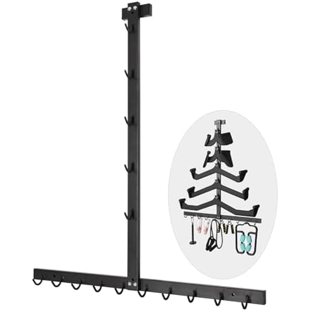 LAT Pulldown Attachment Storage Rack: Wall Mounted Mag Grip Lat Pull ...