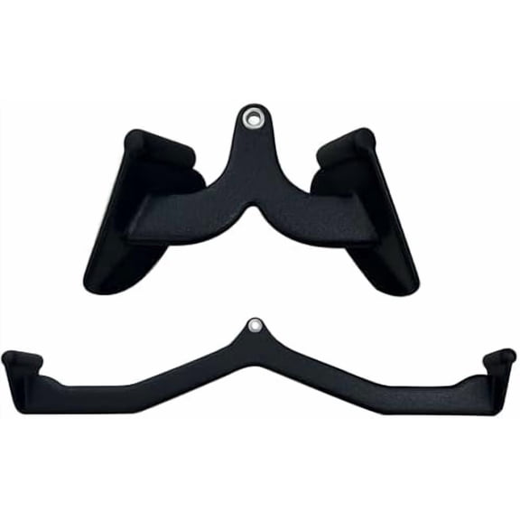 LAT Pulldown Attachments, LAT Bar Cable Machine Attachment,T-bar V-bar, LAT Pull Down Bars, Back Tricep Bar Strength Training Handle for Home Gym Fitness