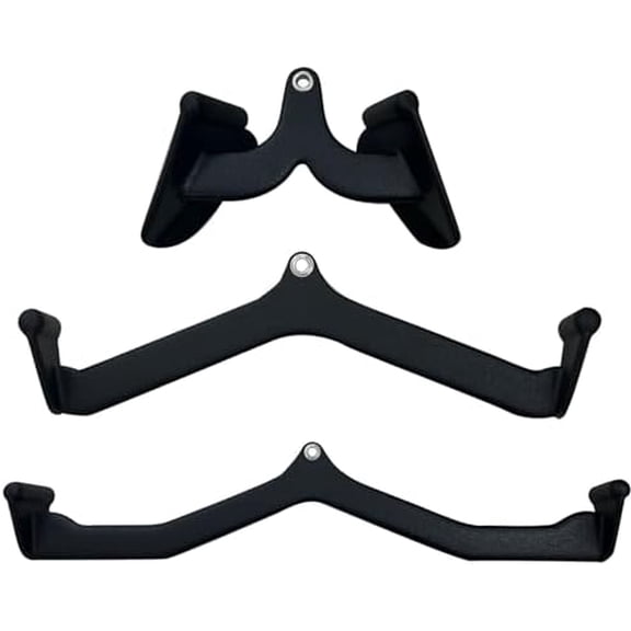 LAT Pulldown Attachments, LAT Bar Cable Machine Attachment,T-bar V-bar, LAT Pull Down Bars, Back Tricep Bar Strength Training Handle for Home Gym Fitness