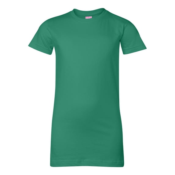 Lat-Ladies' Junior Fit Fine Jersey T-Shirt-3616