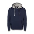 thumbnail image 1 of LAT - The Statement Fleece Hoodie - 6996 - Navy/ Titanium - Size: S, 1 of 2
