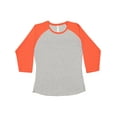 thumbnail image 1 of LAT Women Baseball Fine Jersey Three-Quarter Sleeve Tee Size up to 2XL, 1 of 4