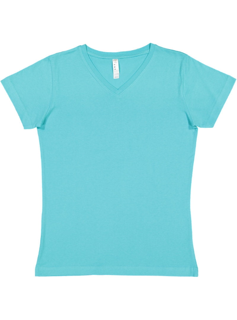 Smooth Cotton Jersey Back Logo Tee(LADIES)