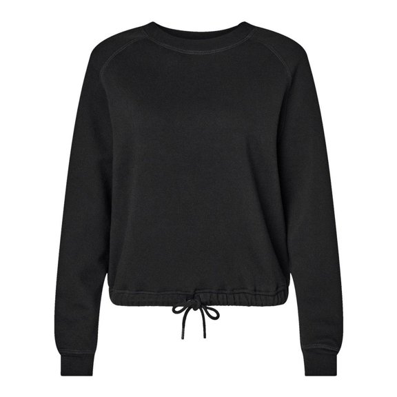 LAT Women�'s Relaxed 3-End Boxy Fleece Crewneck Sweatshirt