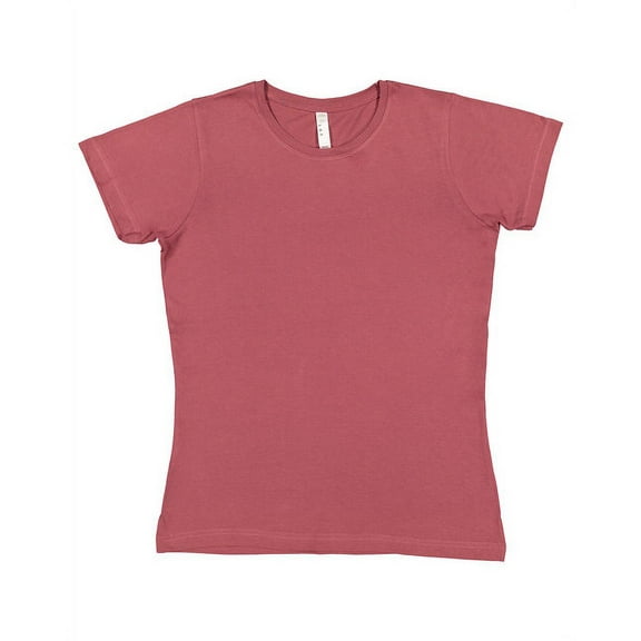 LAT Women Fine Jersey T-Shirt, Rouge - 3XL