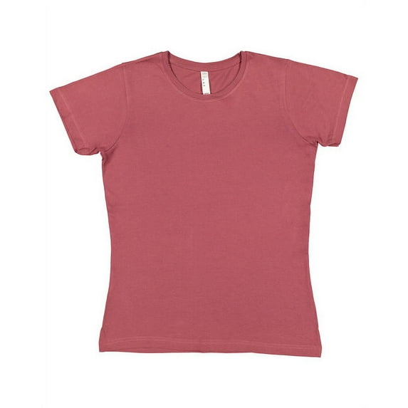 LAT Women Fine Jersey T-Shirt, Rouge - 3XL
