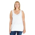 thumbnail image 1 of LAT Women's Curvy Premium Jersey Tank - 3821, 1 of 5